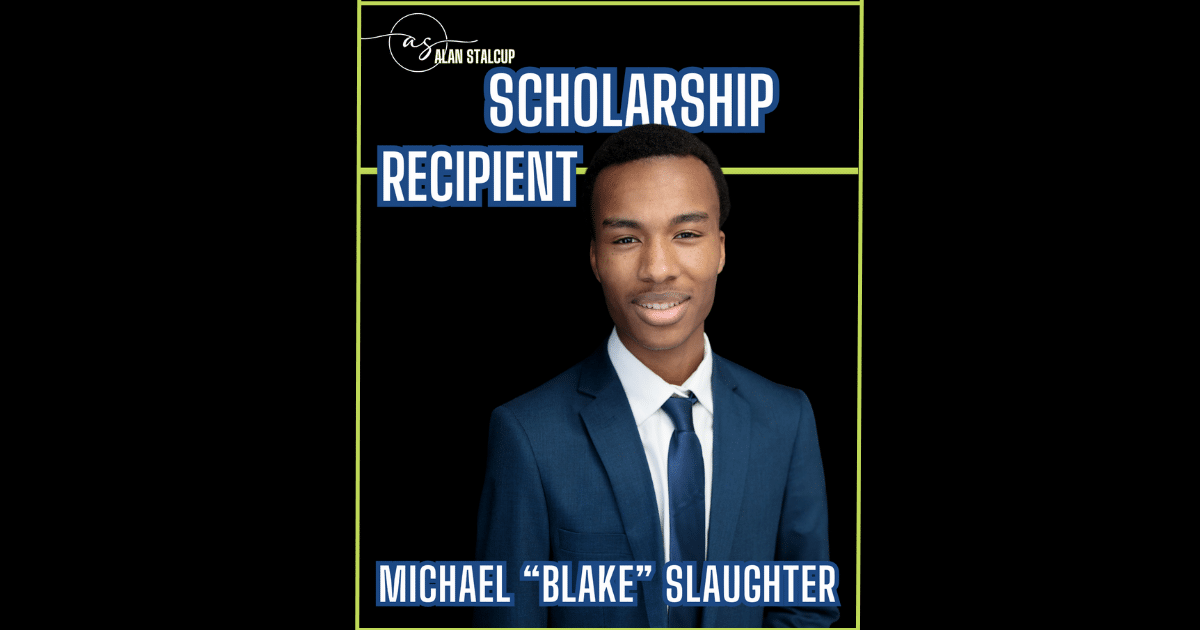 Alan Stalcup Scholarship Honors Juilliard Student Michael “Blake” Slaughter