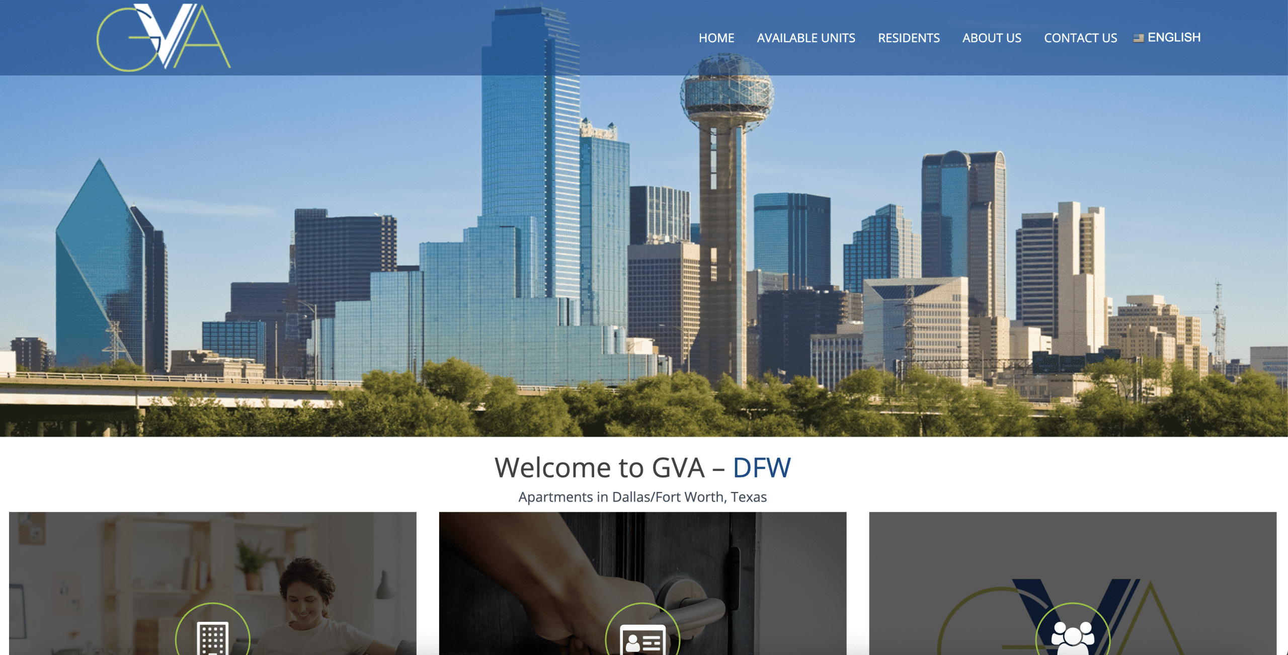 GVA Real Estate Investments launches new website for DFW properties