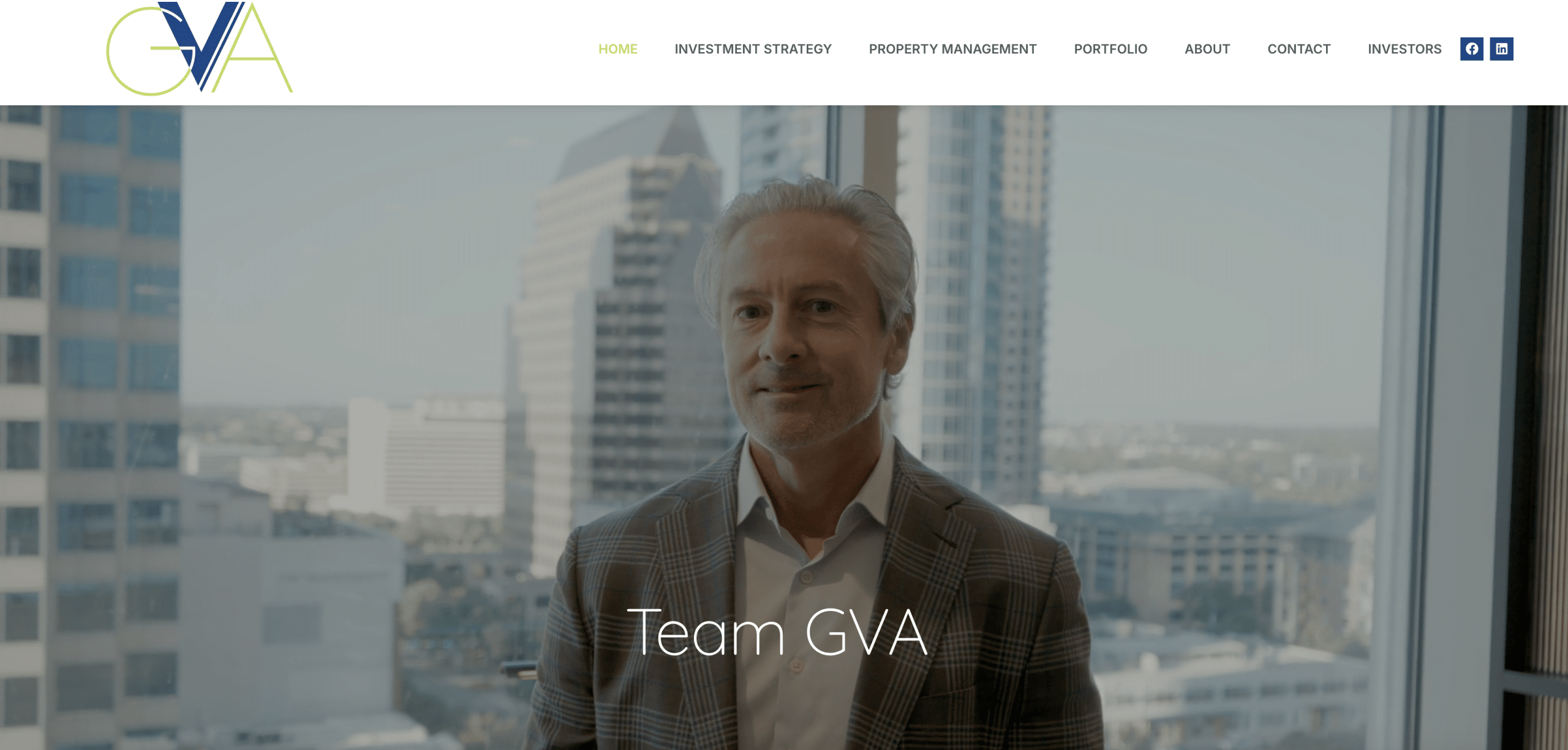 GVA Real Estate Investments launches new corporate website