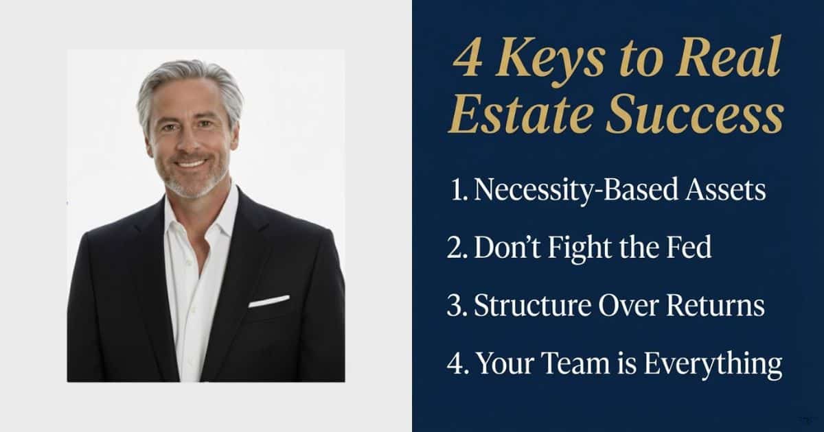 Alan Stalcup’s Four Keys to Real Estate Success