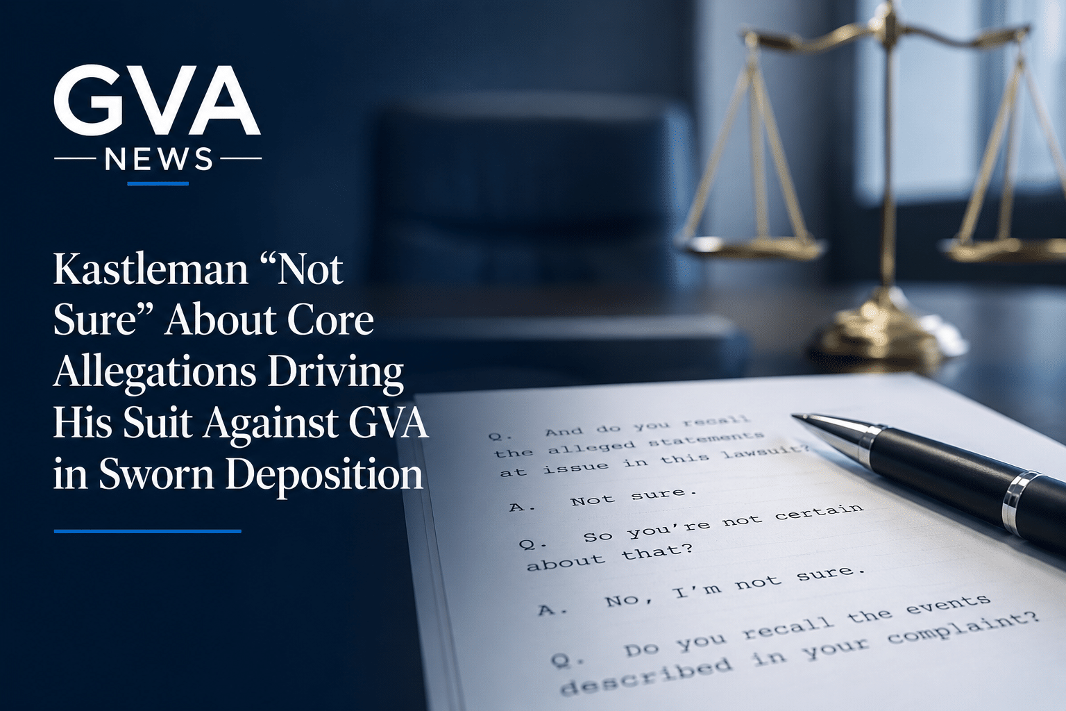 Kastleman “Not Sure” About Core Allegations Driving His Suit Against GVA in Sworn Deposition